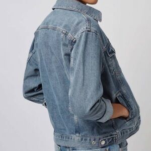topshop moto denim jacket